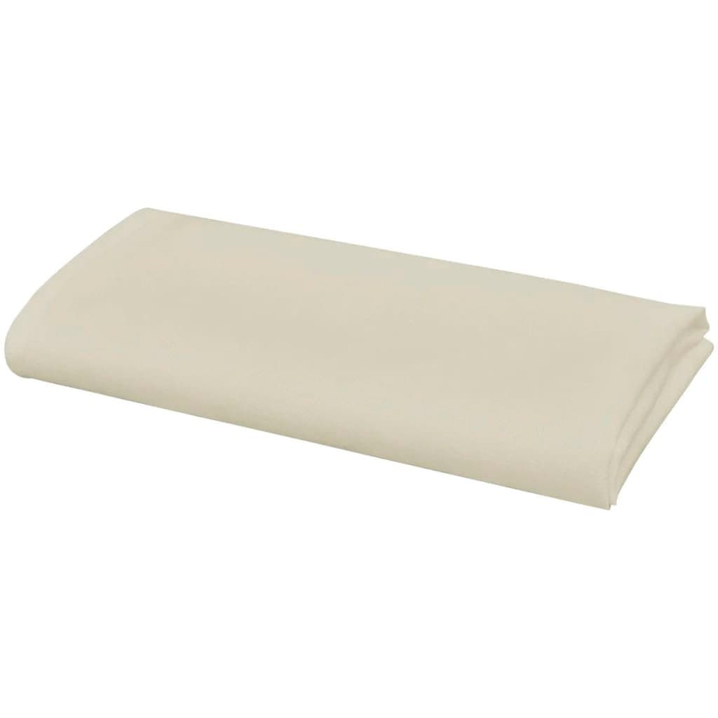 Servetten 100 stuks créme 50×50 cm — afbeelding 3