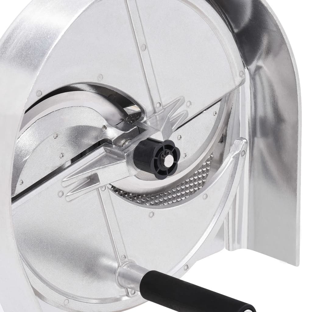 Groentesnijder handmatig 22×44,5 cm aluminium zilverkleurig — afbeelding 5