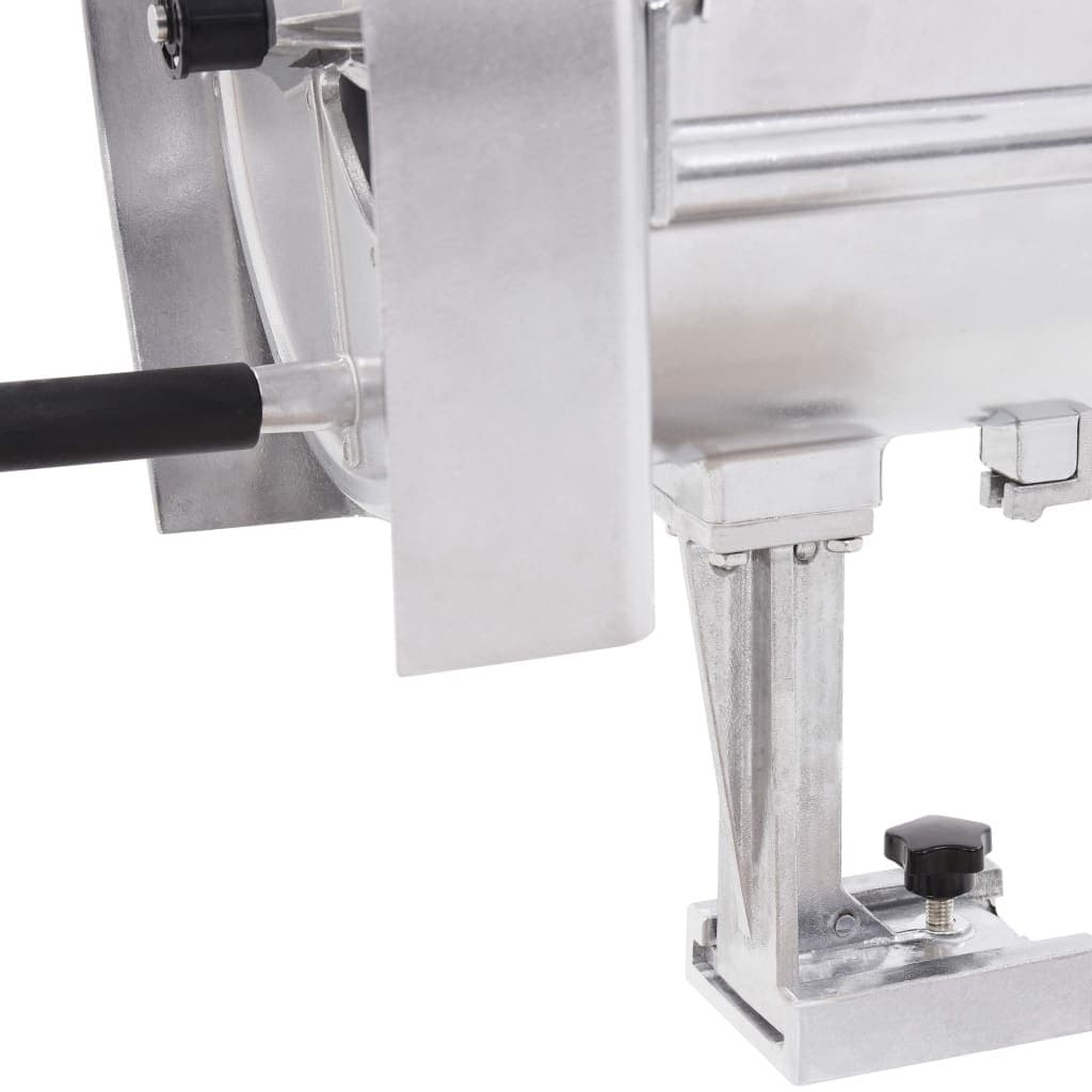 Groentesnijder handmatig 22×44,5 cm aluminium zilverkleurig — afbeelding 7