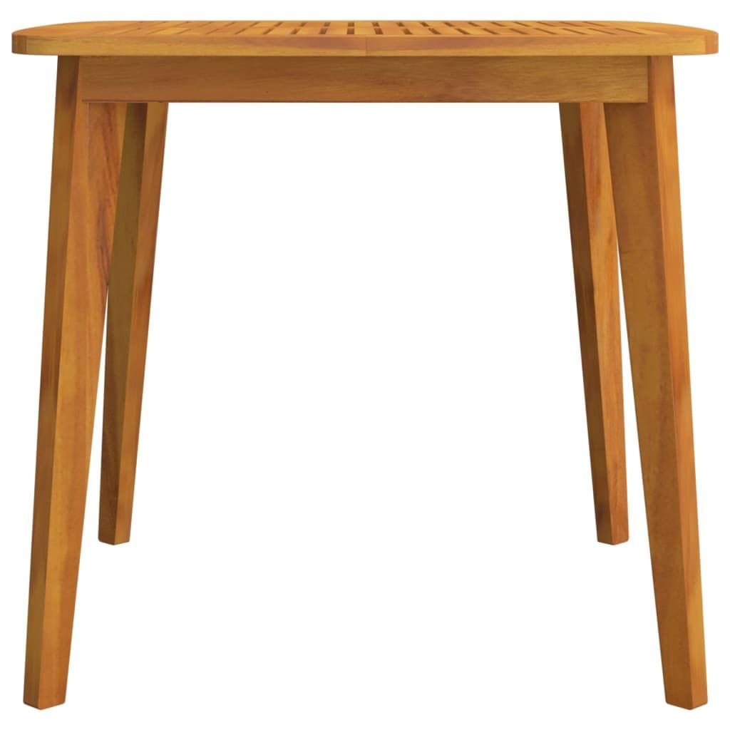 Movio Tuintafel 85x85x75 cm massief acaciahout — afbeelding 4