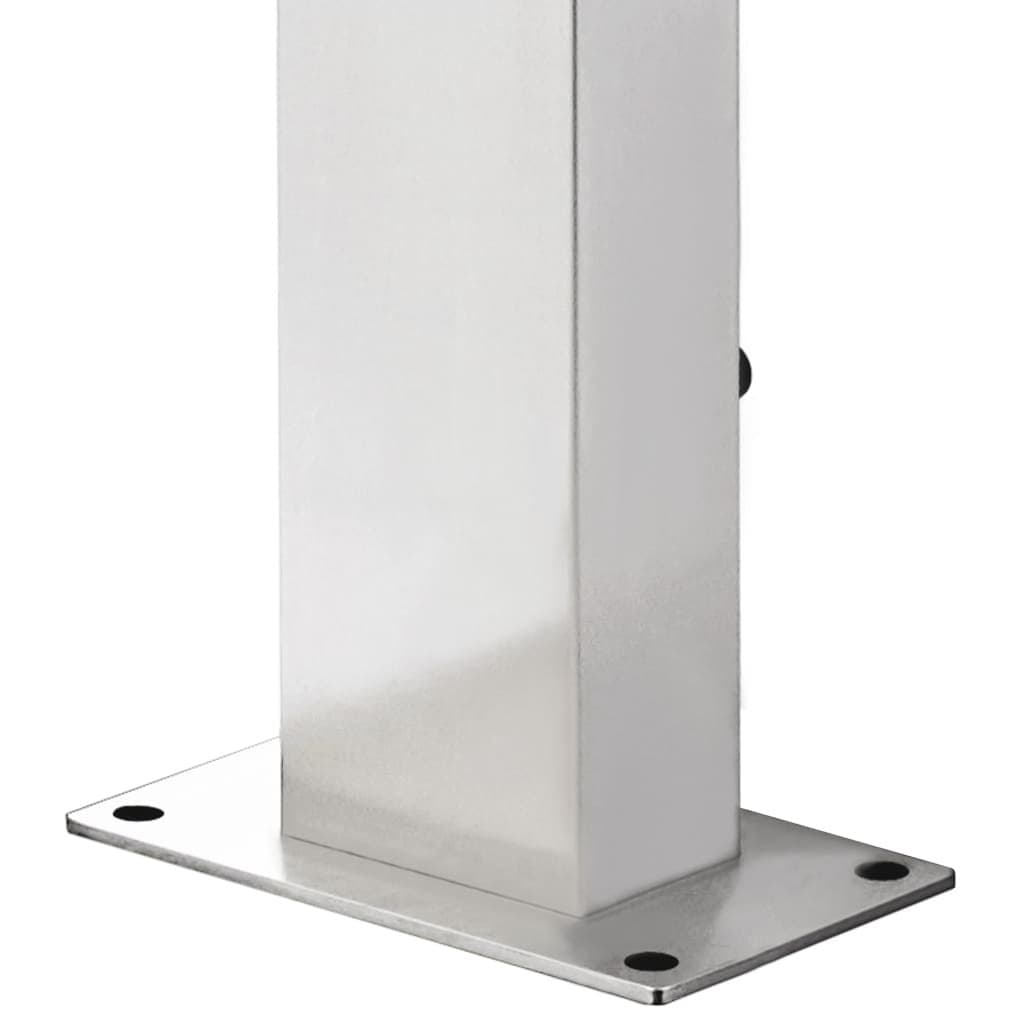 Buitendouche met bruine basis 225 cm roestvrij staal — afbeelding 11