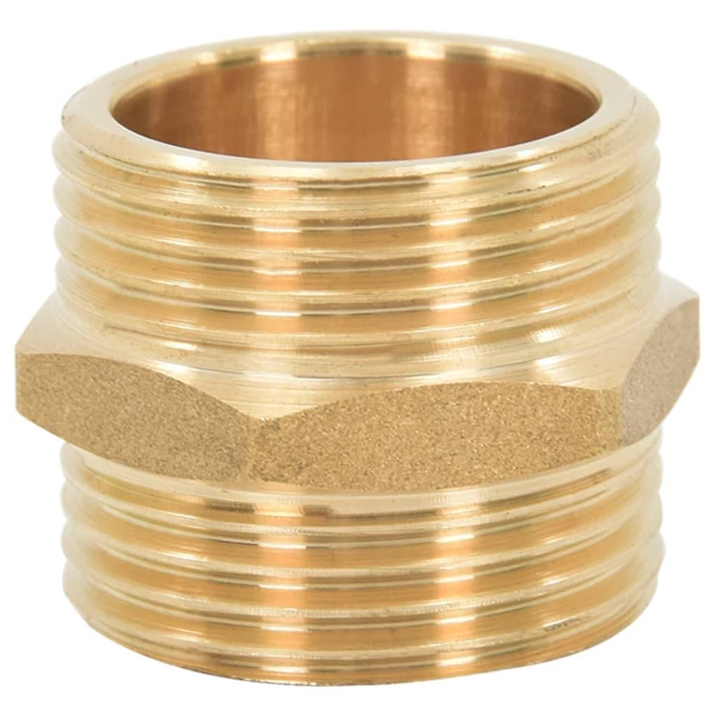 Zuigslang met messing koppelingen 1,1” 10 m PVC groen — afbeelding 8