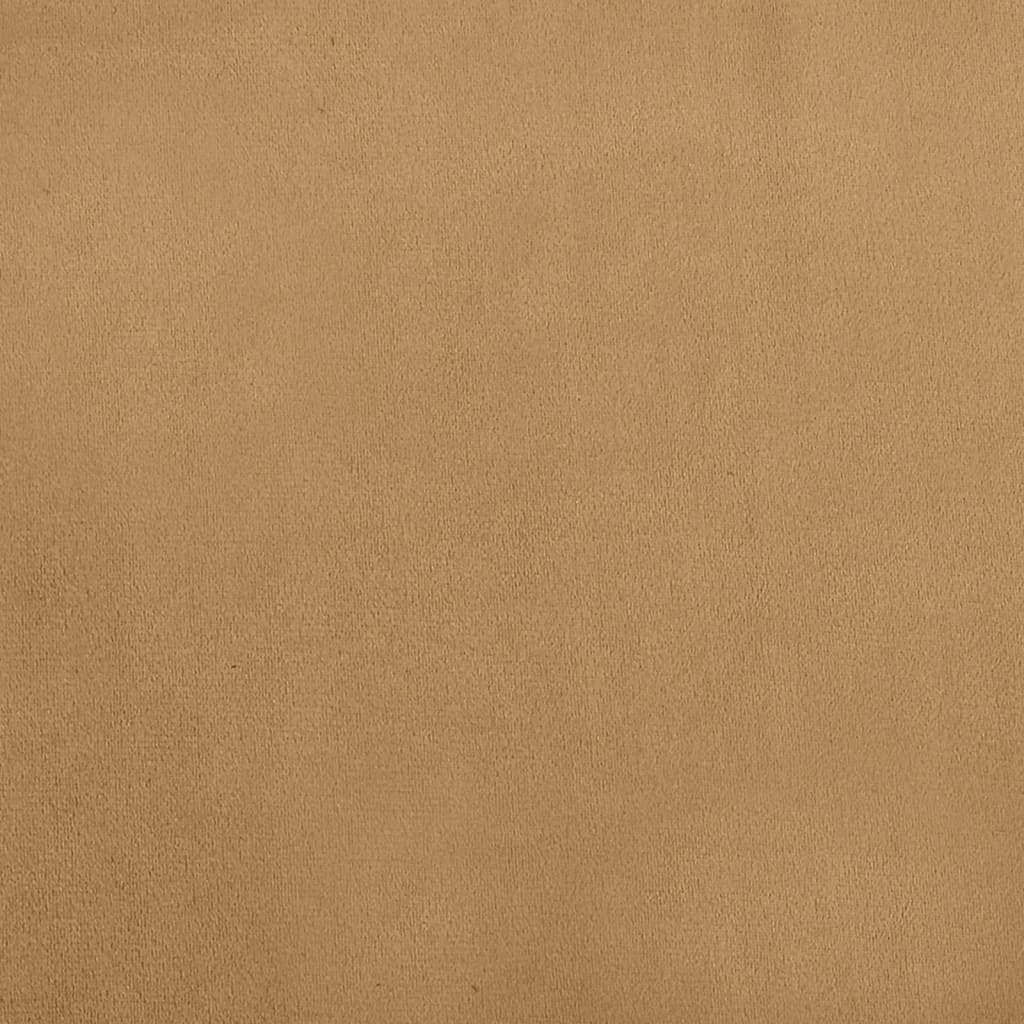 Kinderbank 70x45x26,5 cm fluweel bruin — afbeelding 6