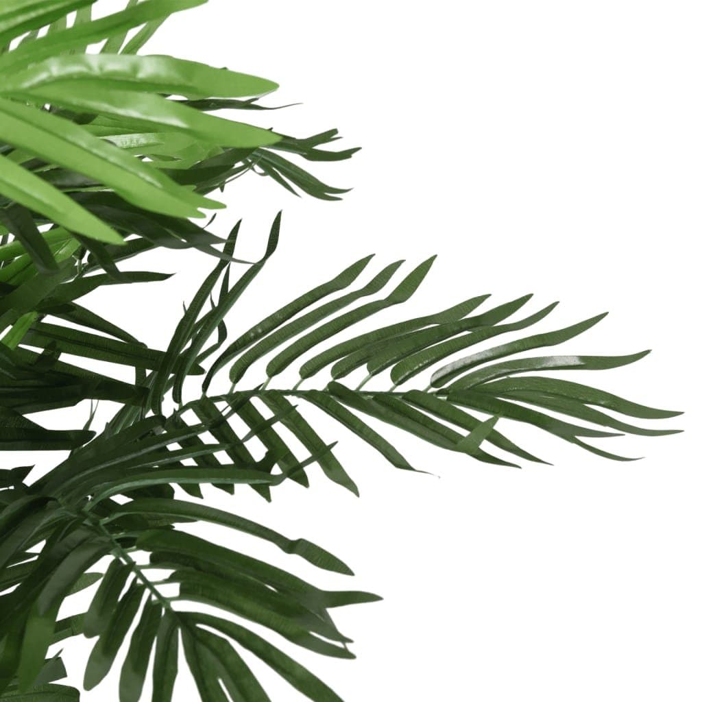 Kunstplant palmboom 28 bladeren 120 cm groen — afbeelding 3