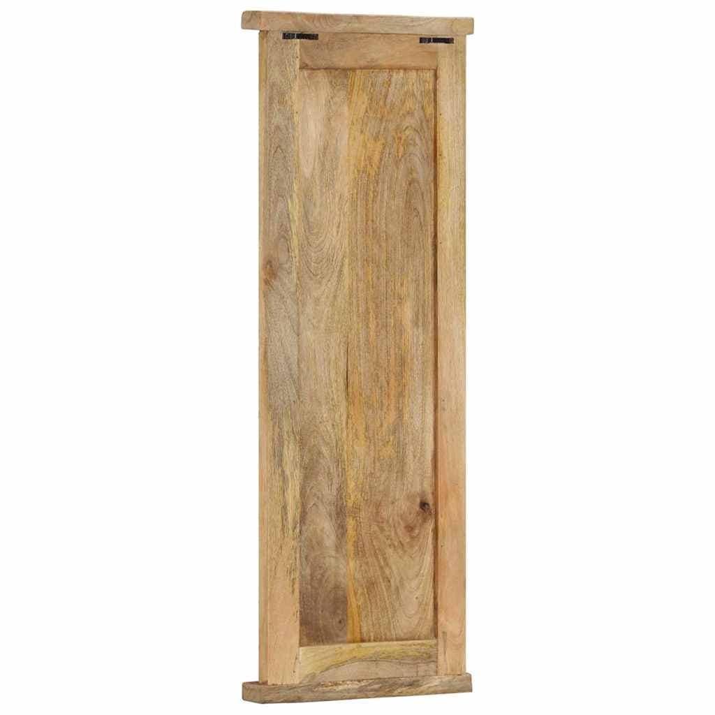Kapstokken 2 st 38×100 cm massief mangohout — afbeelding 3