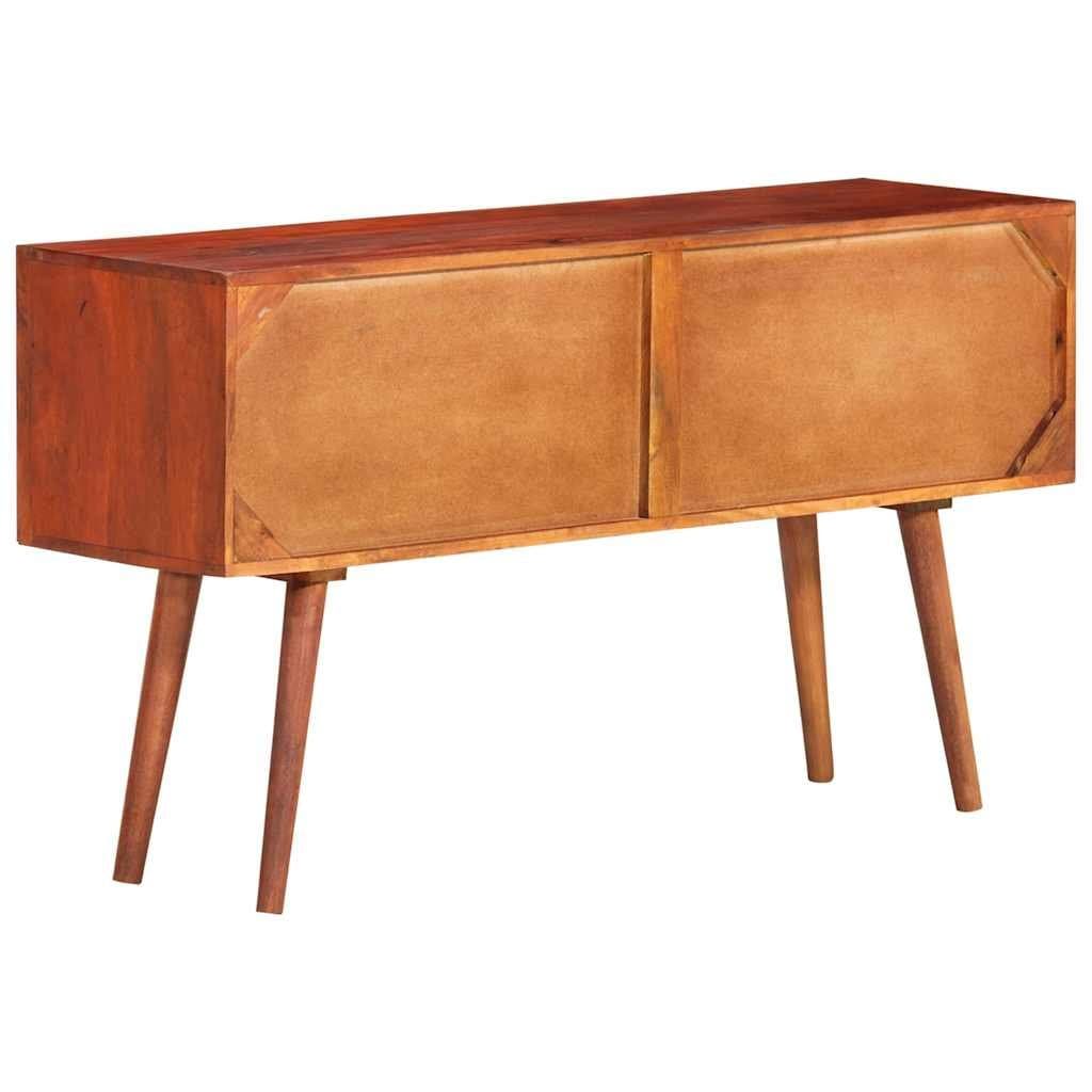 Dressoir 110x30x59 cm massief mangohout — afbeelding 3