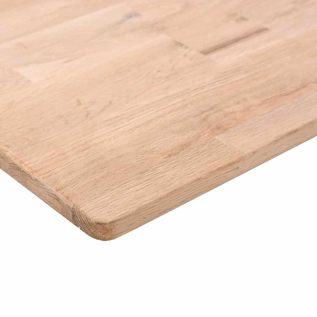 Plank 100x20x1,5 cm onbehandeld massief eikenhout — afbeelding 3