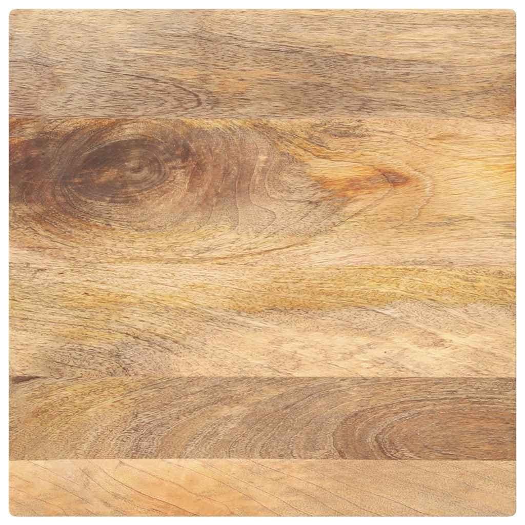 Tafelblad vierkant 60x60x2,5 cm massief mangohout