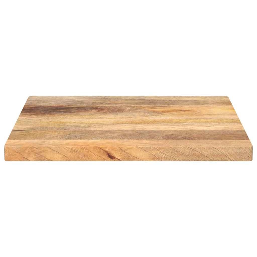 Tafelblad vierkant 60x60x2,5 cm massief mangohout — afbeelding 3