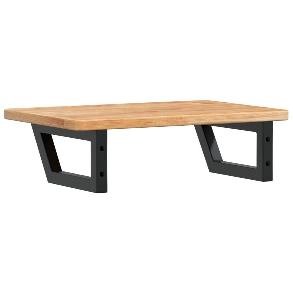 Badkamer wandschap staal en massief eikenhout — afbeelding 6