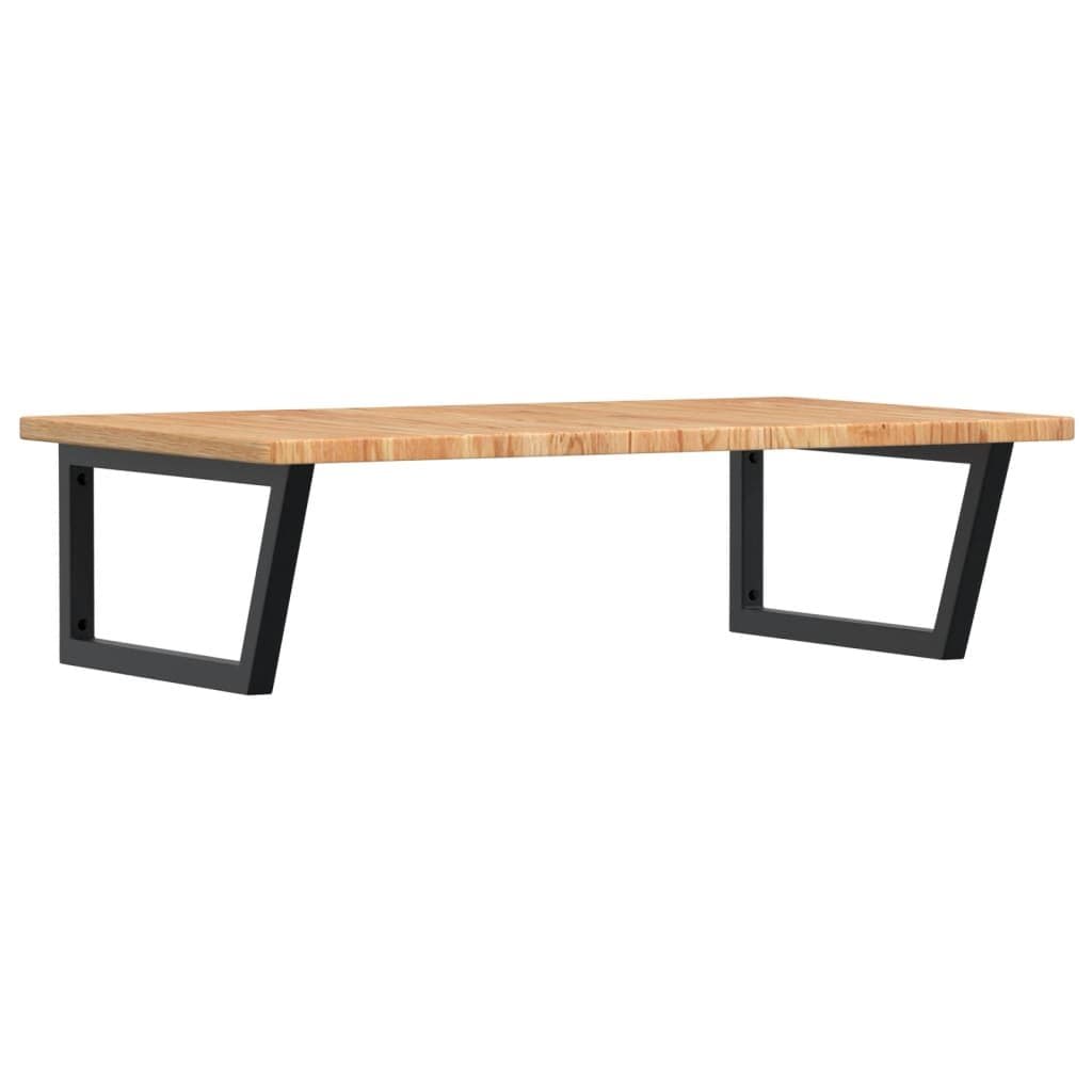 Badkamer wandschap staal en massief eikenhout — afbeelding 2