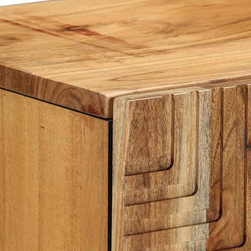 Dressoir met plank Bruin 90 x 33 x 75 cm Massief Mango Hout — afbeelding 6