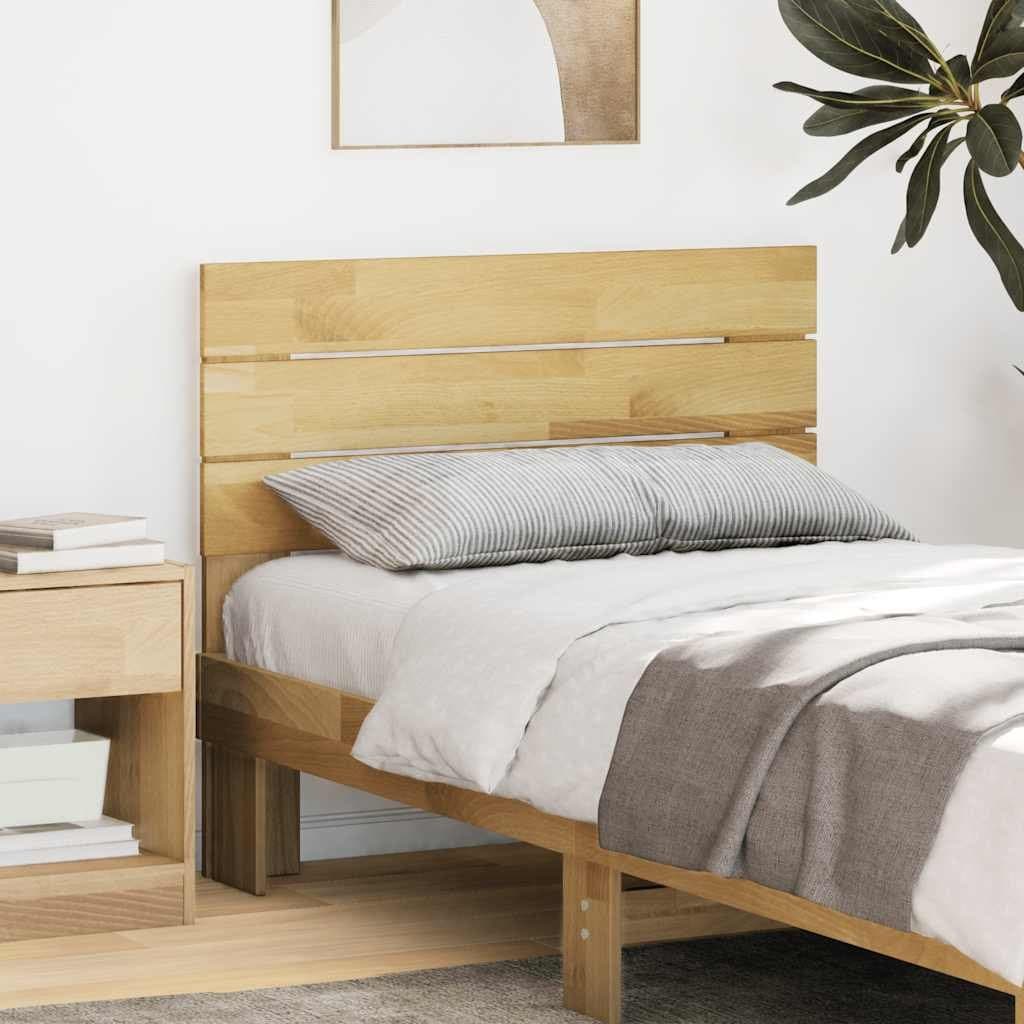 Hoofdbord 75 cm massief hout eiken — afbeelding 3