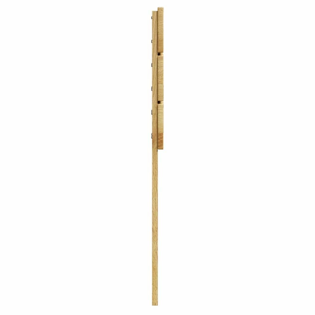 Hoofdbord 75 cm massief hout eiken — afbeelding 6