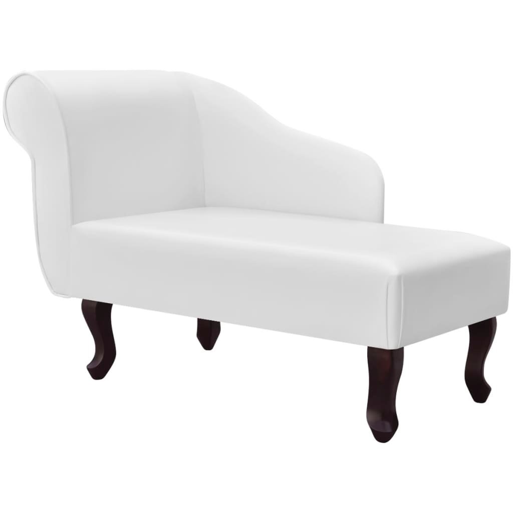 8718475947882_a_en_hd_1 Chaise longue kunstleer wit - Image 1