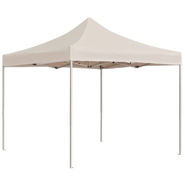 Provira Partytent professioneel inklapbaar 3x3 m aluminium crème
