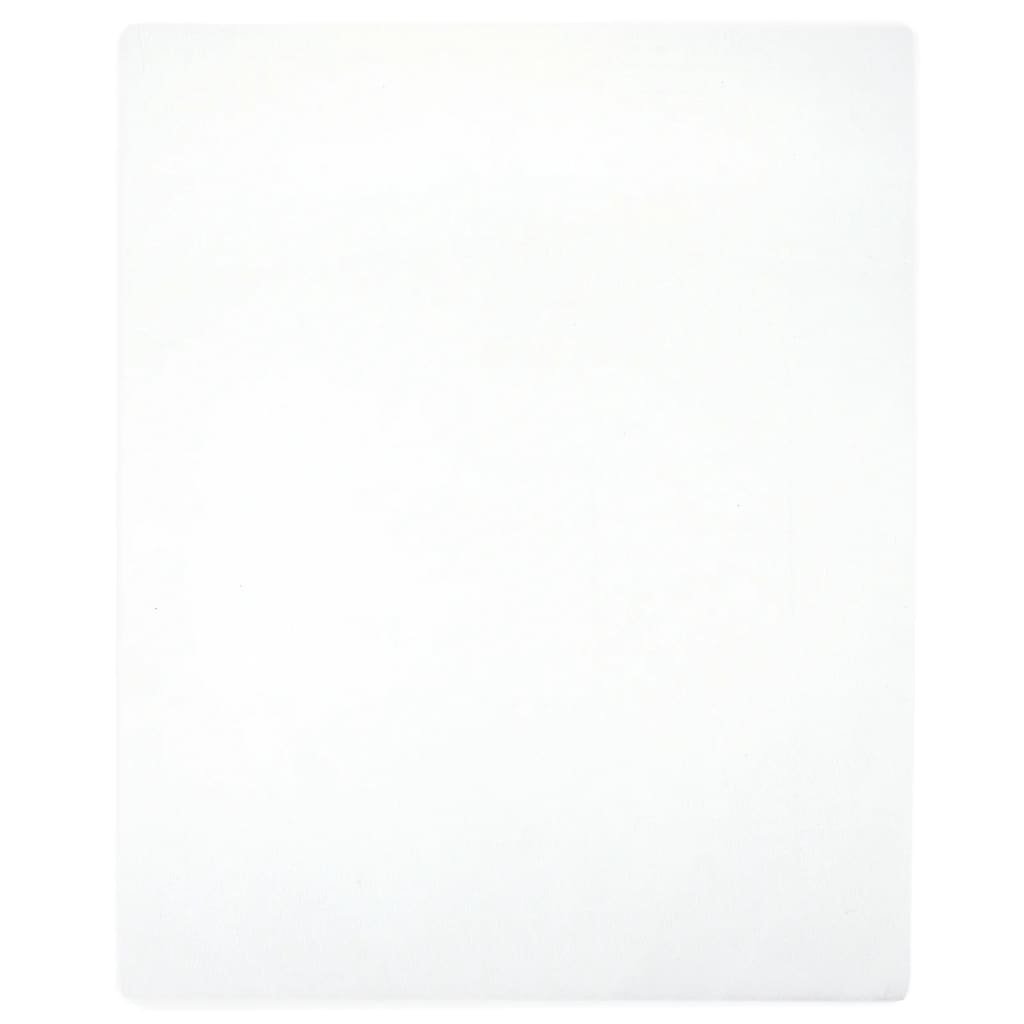 8720286658673_a_en_hd_1 Hoeslaken jersey 160x200 cm katoen wit - Image 1