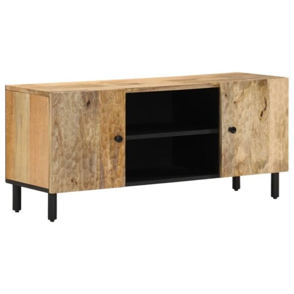 Provira Tv-meubel 105x33x46cm massief mangohout