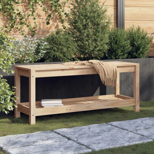 Provira Tuinbank 108x35x45 cm massief grenenhout