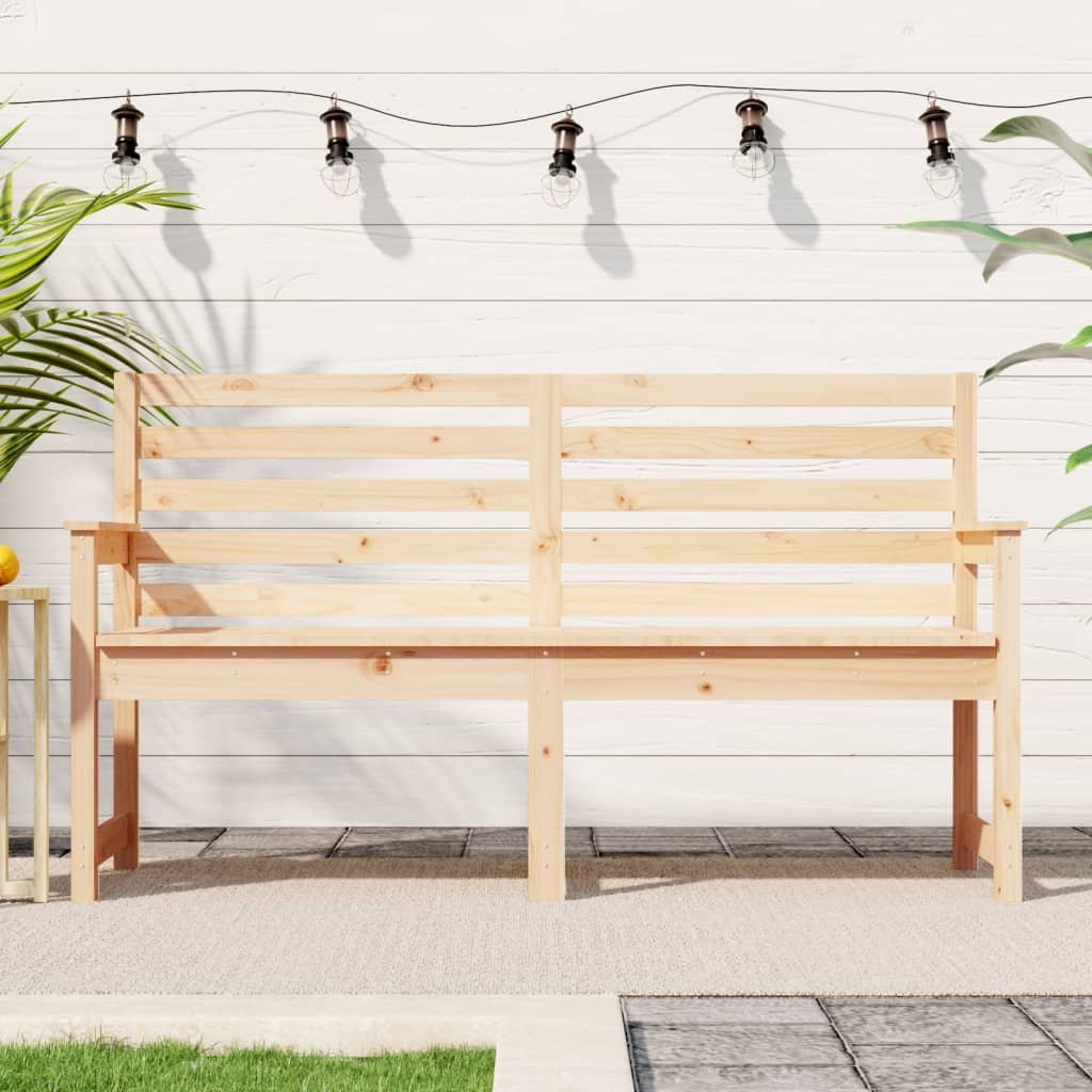 8720845691844_m_en_hd_1 Tuinbank 159,5x48x91,5 cm massief grenenhout - Afbeelding 1