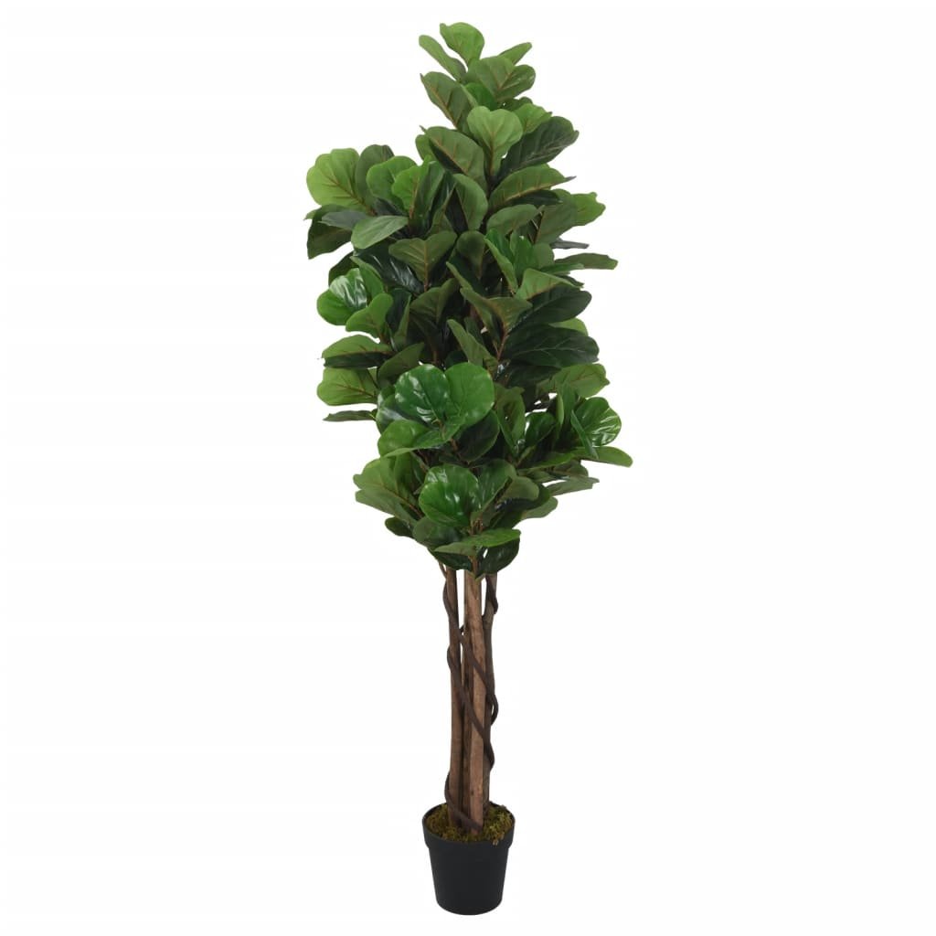 8721012135253_a_en_hd_1 Kunstplant vijgenboom 180 bladeren 150 cm groen - Afbeelding 1