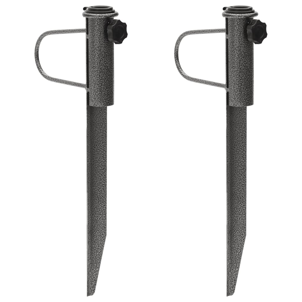 8721012989580_a_en_hd_1 Parasolstandaards met pennen 2 st 19x42 cm gegalvaniseerd staal - Image 1